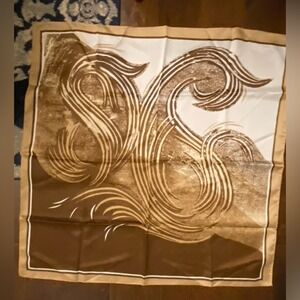 Vintage Art Deco Scarf Made In Italy